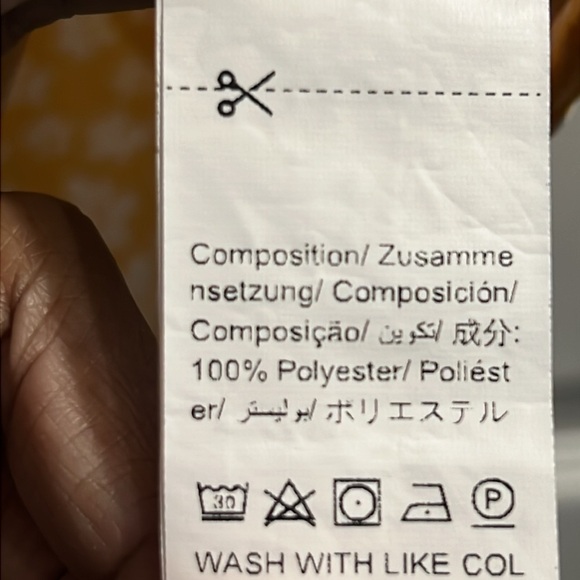 SHEIN Women's Yellow and White Floral Top - Size XL - Picture 6 of 7